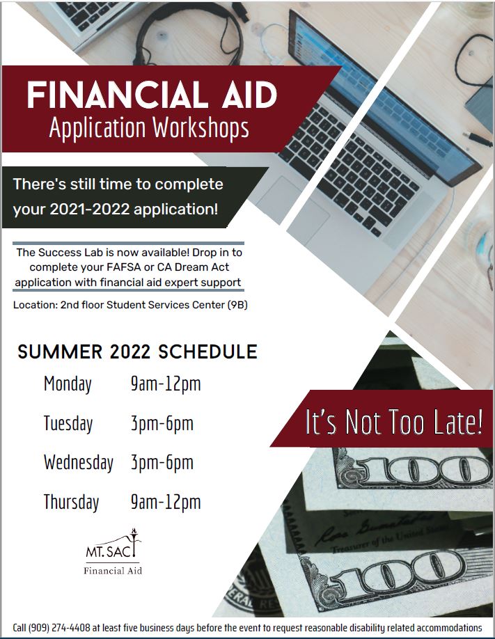 Summer Financial Aid Hours