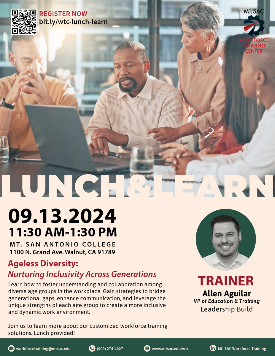 September Lunch & Learn Flyer