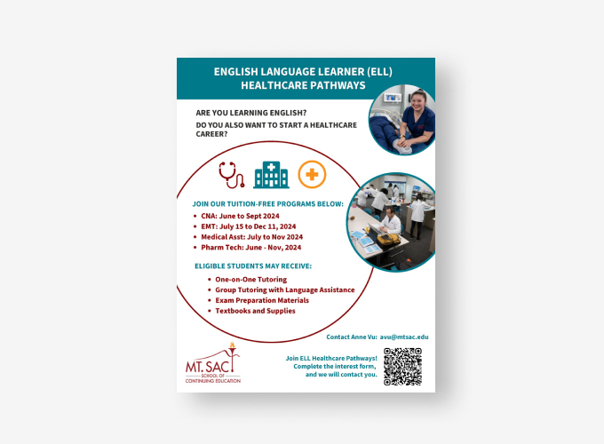 Join ELL Healthcare Pathways!